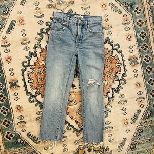 Madewell Perfect Vintage Crop Jeans